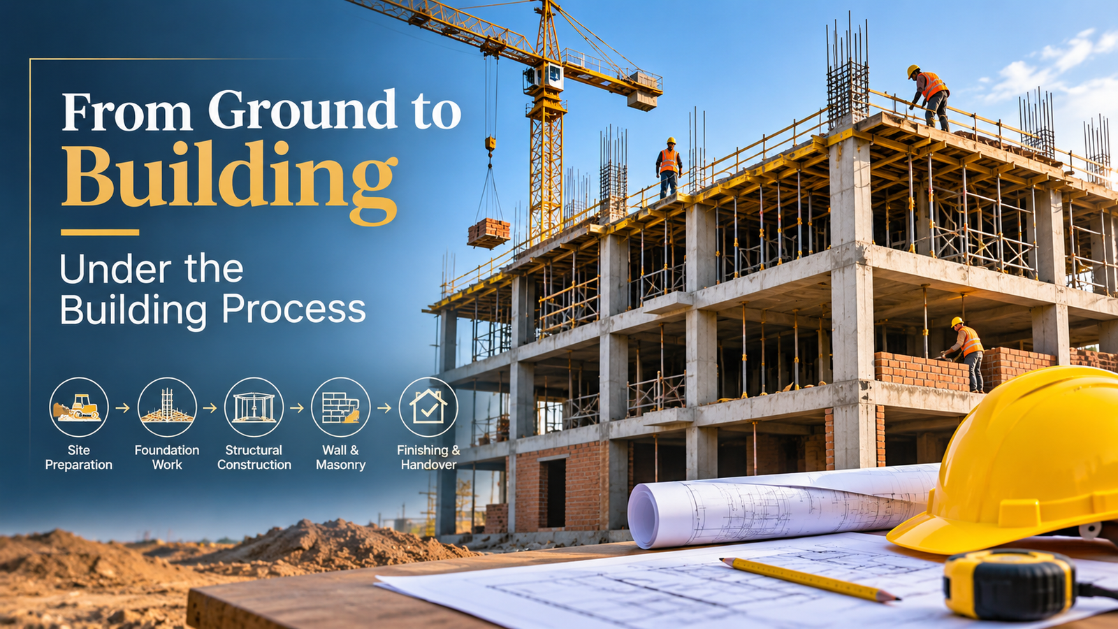 From Ground to building Under the Building Process